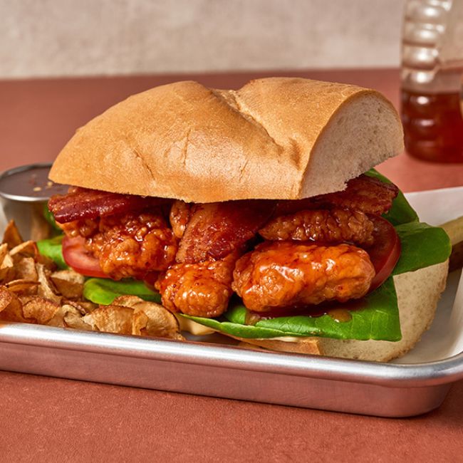 Sweet Heat Club Sandwich